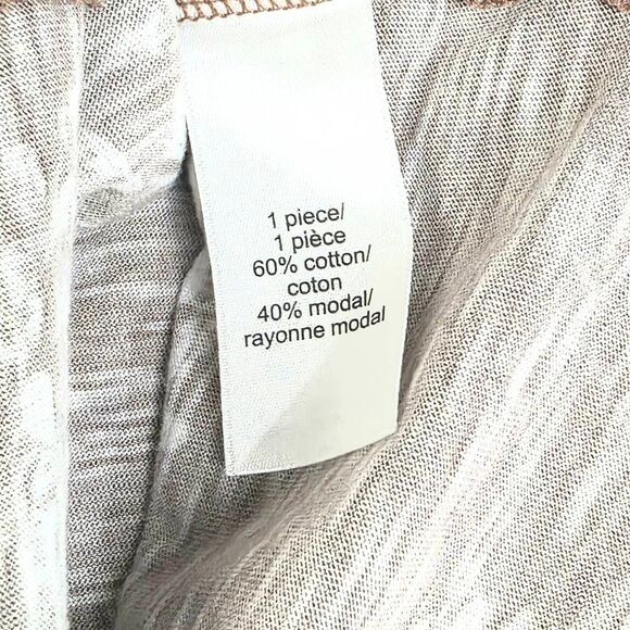 Maurices 24/7 Floral Sleeveless Tank Top Brown M - Picture 6 of 7